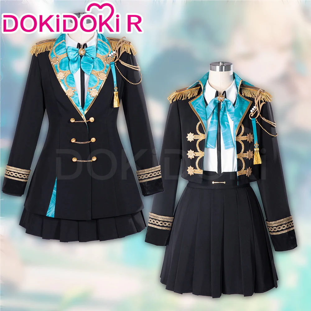 DokiDoki-R Game Cosplay Shiiraishi Ann /  Azusawaa Koohane Costume Vbs Toya Wl2