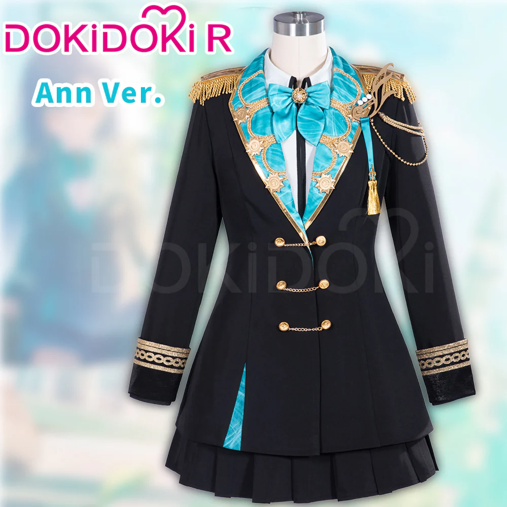 DokiDoki-R Game Cosplay Shiiraishi Ann /  Azusawaa Koohane Costume Vbs Toya Wl2 - Image 6