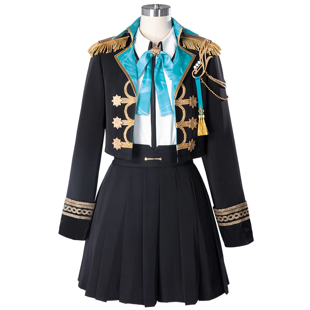 DokiDoki-R Game Cosplay Shiiraishi Ann /  Azusawaa Koohane Costume Vbs Toya Wl2 - Image 9