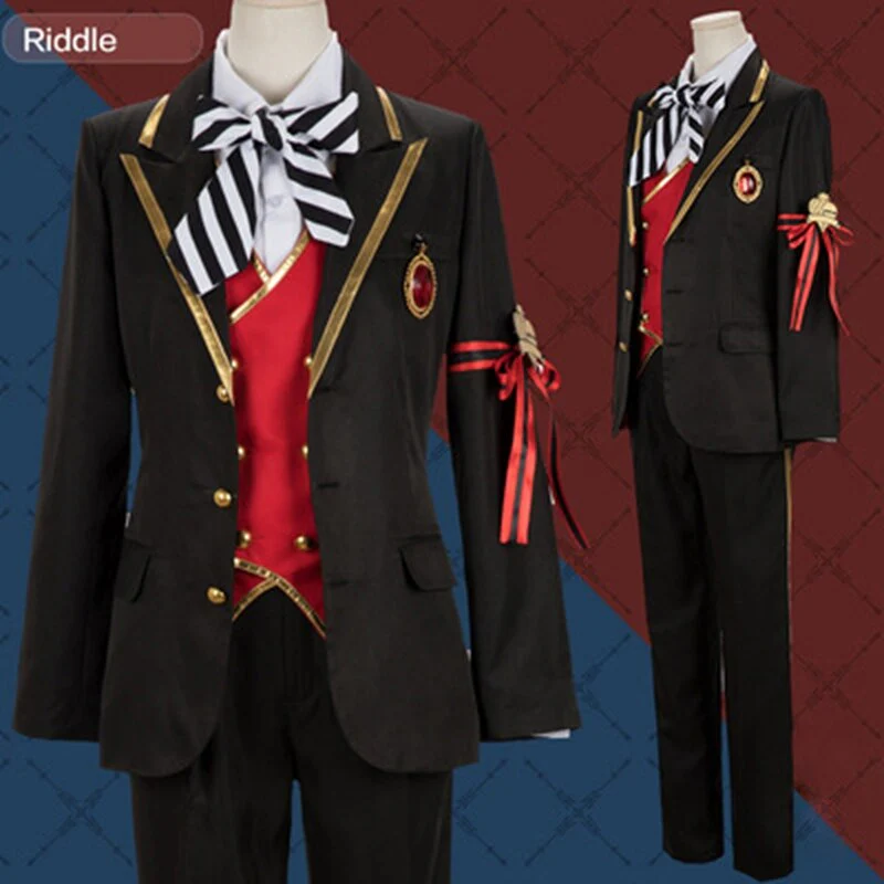 Dokidoki-R Game Cosplay Costume Student Suit - Image 10
