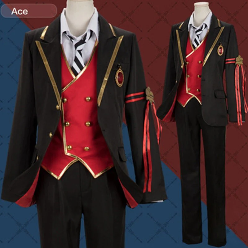 Dokidoki-R Game Cosplay Costume Student Suit - Image 11