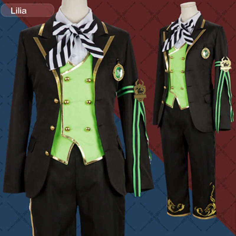 Dokidoki-R Game Cosplay Costume Student Suit - Image 14