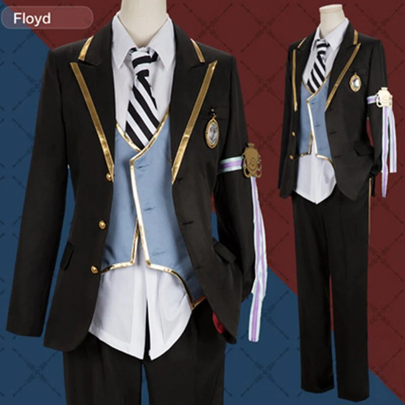 Dokidoki-R Game Cosplay Costume Student Suit - Image 15