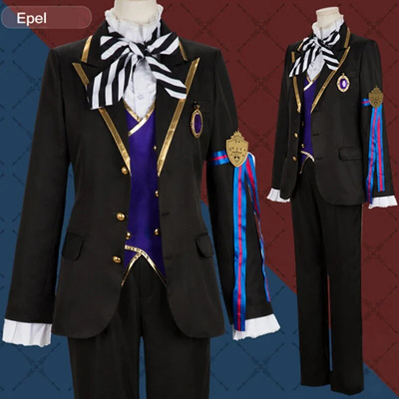 Dokidoki-R Game Cosplay Costume Student Suit - Image 16