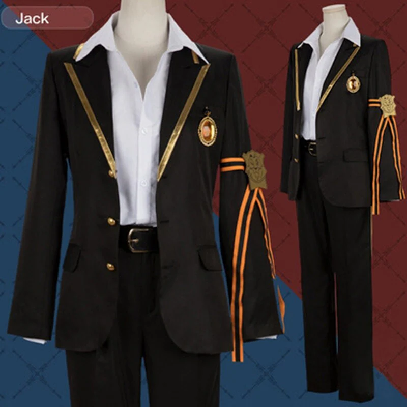Dokidoki-R Game Cosplay Costume Student Suit - Image 17