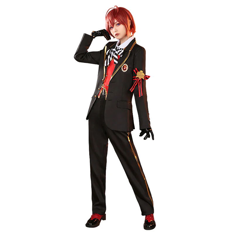 Dokidoki-R Game Cosplay Costume Student Suit - Image 5