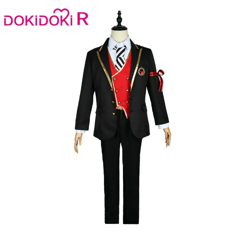 Dokidoki-R Game Cosplay Costume Student Suit - Image 9