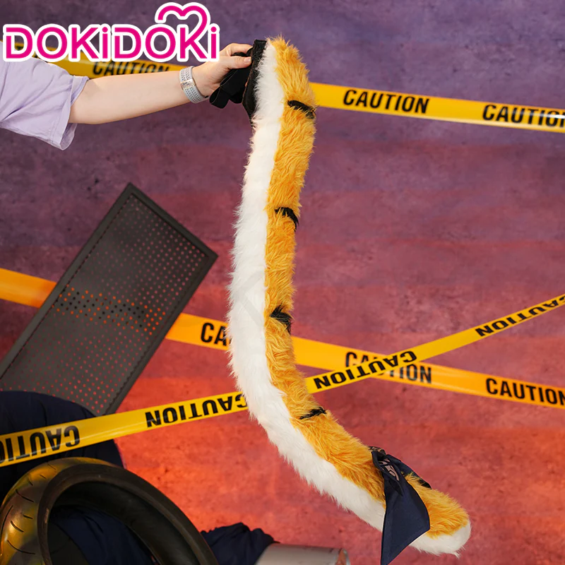 【In Stock】DokiDoki-R Game Zenless Zone Zero Cosplay JuFufu Costume / Tail / Ears Ju Fu Fu ZZZ - Image 10