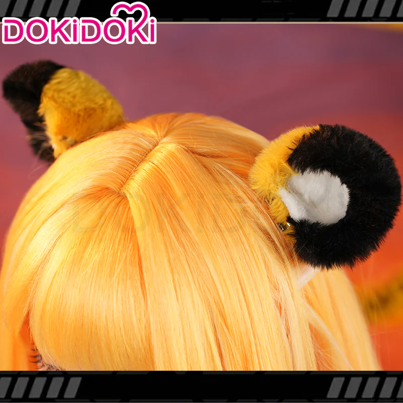 【In Stock】DokiDoki-R Game Zenless Zone Zero Cosplay JuFufu Costume / Tail / Ears Ju Fu Fu ZZZ - Image 11