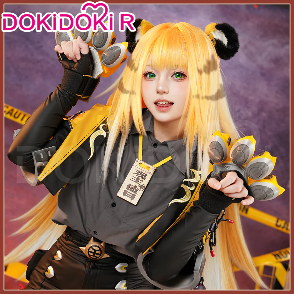 【In Stock】DokiDoki-R Game Zenless Zone Zero Cosplay JuFufu Costume / Tail / Ears Ju Fu Fu ZZZ - Image 2