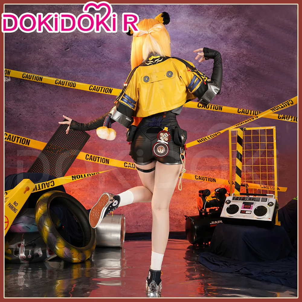 【In Stock】DokiDoki-R Game Zenless Zone Zero Cosplay JuFufu Costume / Tail / Ears Ju Fu Fu ZZZ - Image 5