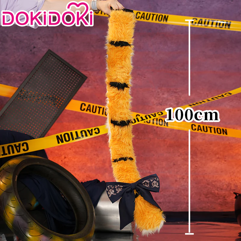 【In Stock】DokiDoki-R Game Zenless Zone Zero Cosplay JuFufu Costume / Tail / Ears Ju Fu Fu ZZZ - Image 9