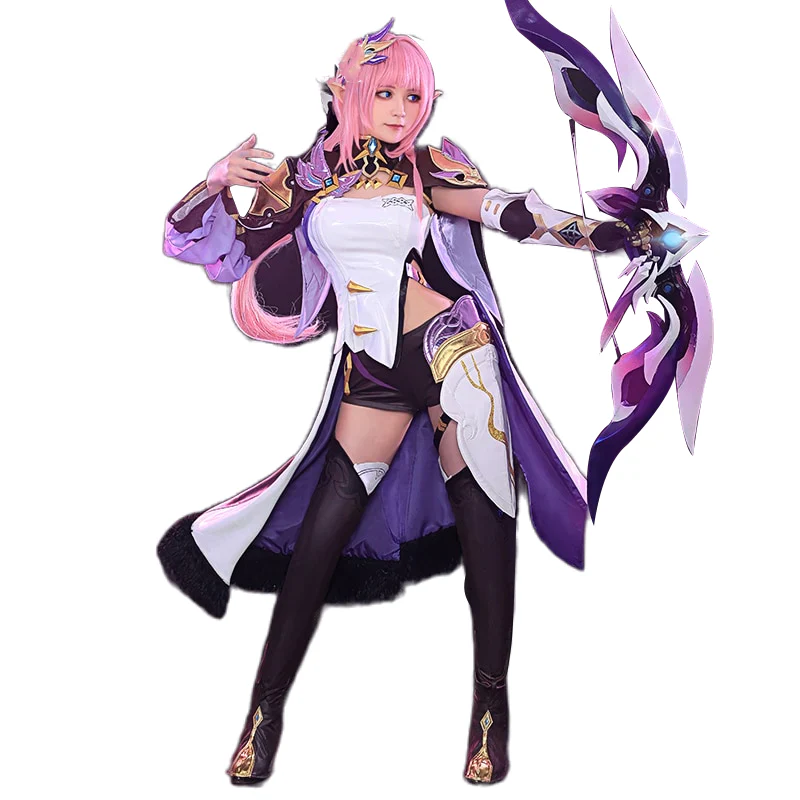 【In Stock】【Wig Ready For Ship】DokiDoki-R Honkai Impact 3rd Cosplay Elysia Costume / Wig/Shoes Cover - Image 3