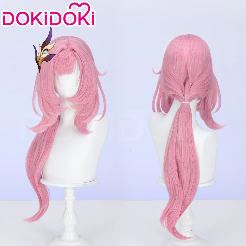 【In Stock】【Wig Ready For Ship】DokiDoki-R Honkai Impact 3rd Cosplay Elysia Costume / Wig/Shoes Cover - Image 4