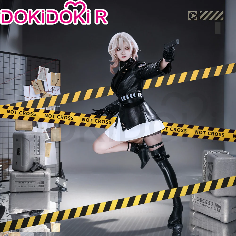 【In Stock】DokiDoki-R Honkai: Star Rail Cosplay Kuchiba Costume Black Jacket