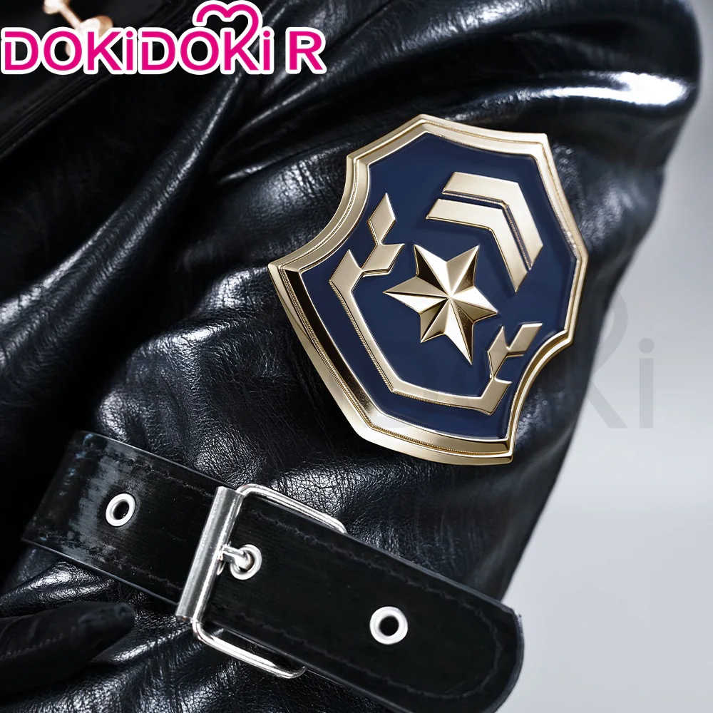 【In Stock】DokiDoki-R Honkai: Star Rail Cosplay Kuchiba Costume Black Jacket - Image 4
