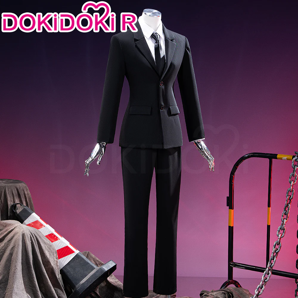 DokiDoki-R Manga Anime Cosplay Costume Suit Uniform Black White Burger Restaurant Assistant Halloween - Image 2