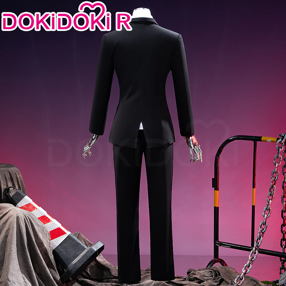 DokiDoki-R Manga Anime Cosplay Costume Suit Uniform Black White Burger Restaurant Assistant Halloween - Image 3
