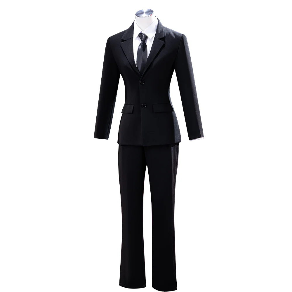 DokiDoki-R Manga Anime Cosplay Costume Suit Uniform Black White Burger Restaurant Assistant Halloween - Image 5