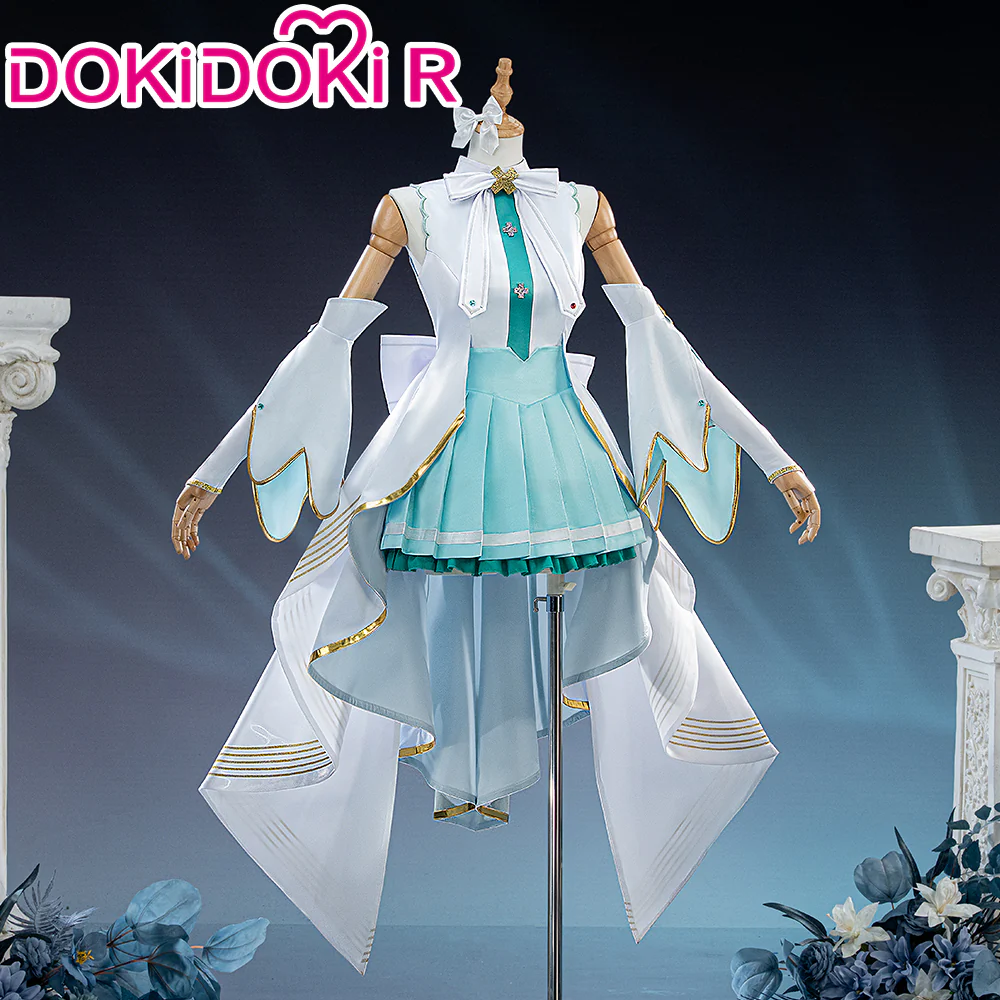 DokiDoki-R Movie Cosplay Costume Dress Open Meets WHO CAN'T SING From The Window SEKAI