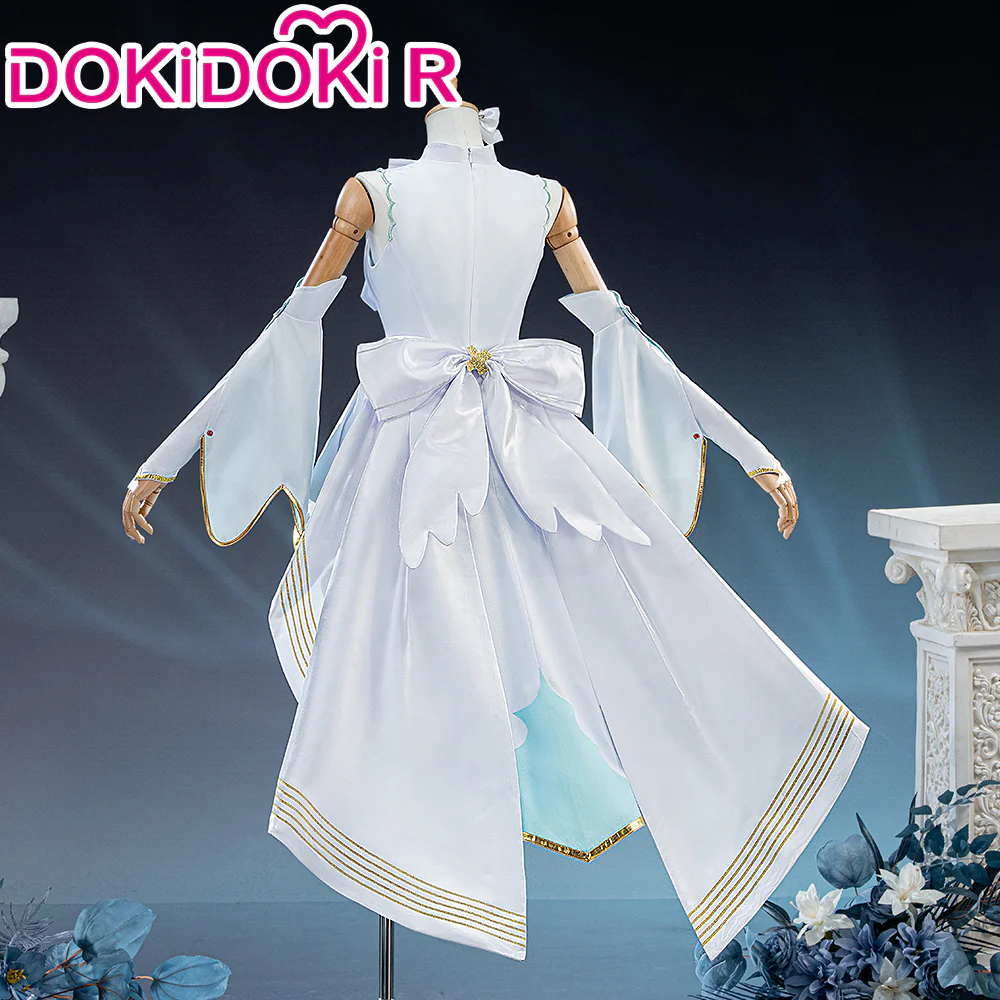DokiDoki-R Movie Cosplay Costume Dress Open Meets WHO CAN'T SING From The Window SEKAI - Image 2