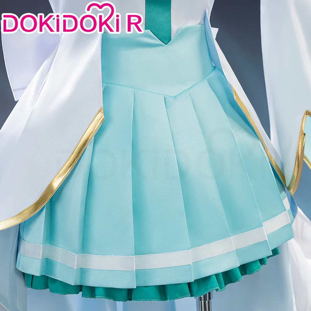 DokiDoki-R Movie Cosplay Costume Dress Open Meets WHO CAN'T SING From The Window SEKAI - Image 4