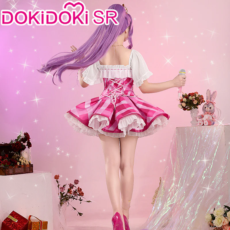 DokiDoki-SR Anime Aikatsu! Idol Activity Cosplay Kanzaki Mizuki Costume / Wig - Image 3