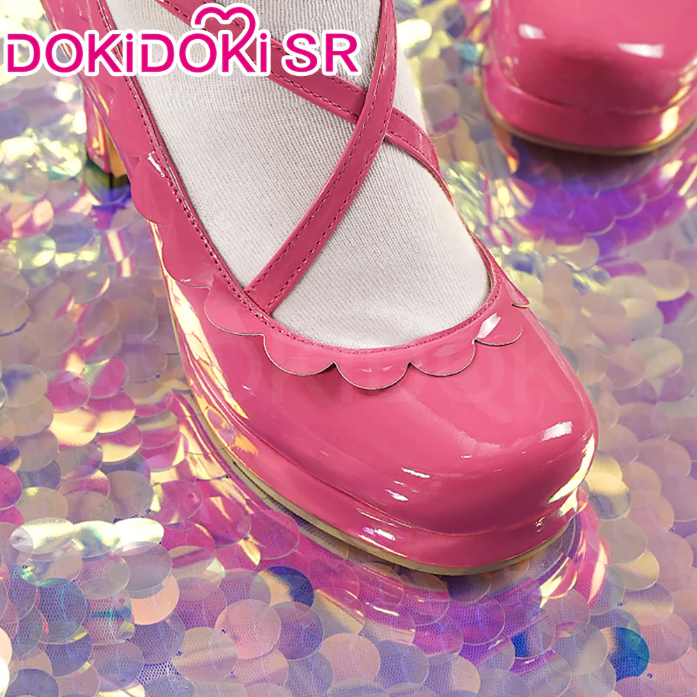 DokiDoki-SR Anime Aikatsu! Idol Activity Cosplay Hoshimiya Ichigo Shoes Pink Cute - Image 3