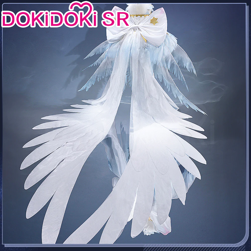 【Ready For Ship】DokiDoki-SR Anime Card Captor Sakura Cosplay Kinomoto Sakura Costume Crystal Feather Dress Women Cardcaptor Sakura Clear Card - Image 3