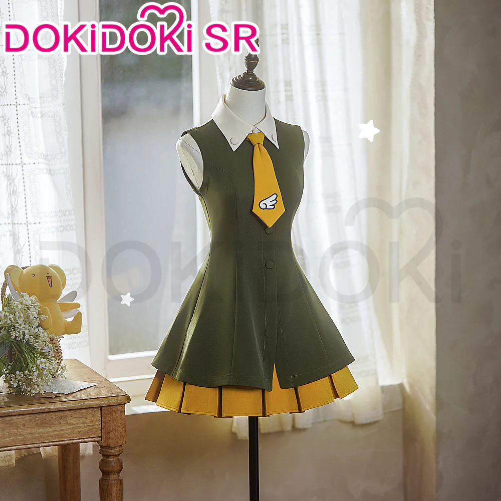 DokiDoki-SR Anime Card Captor Sakura Cosplay Kinomoto Sakura Costume Hong Kong Trip - Image 4