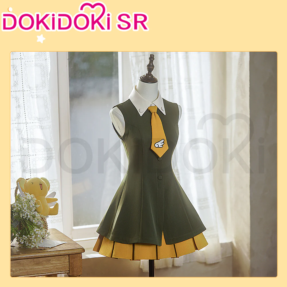 DokiDoki-SR Anime Card Captor Sakura Cosplay Kinomoto Sakura Costume Hong Kong Trip - Image 7