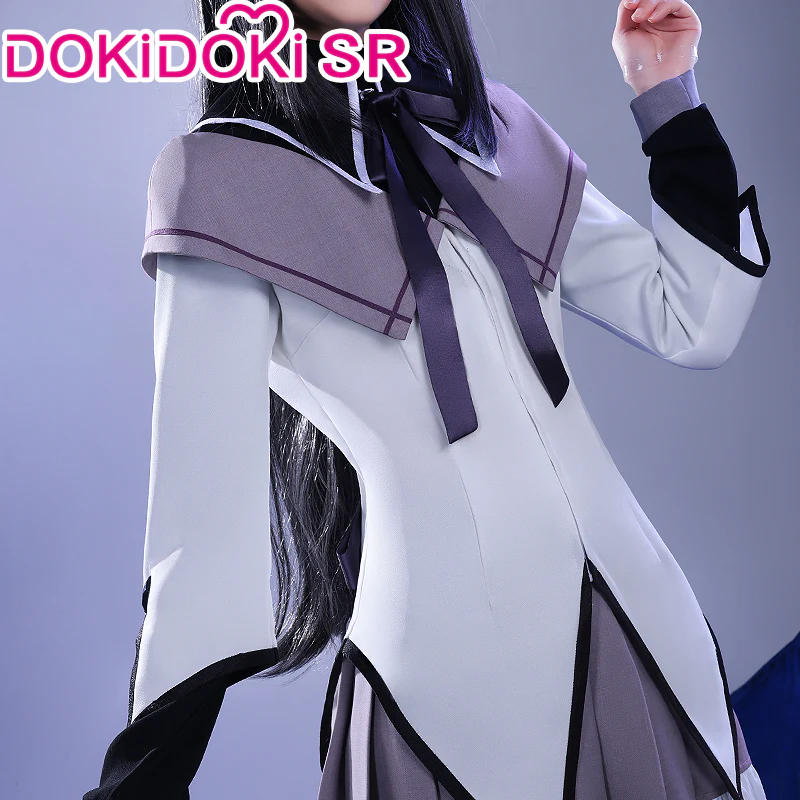 【Ready For Ship】DokiDoki-SR Anime Cosplay Costume Grey Battle Dress - Image 3
