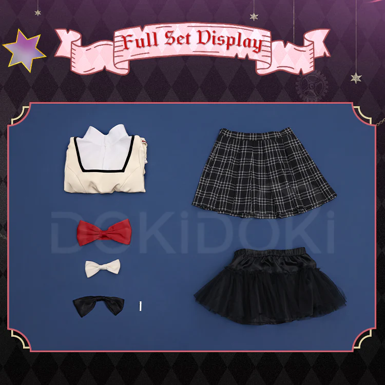 【Partially Ready For Ship】DokiDoki-SR Anime Cosplay Costume Girls School Uniform - Image 8
