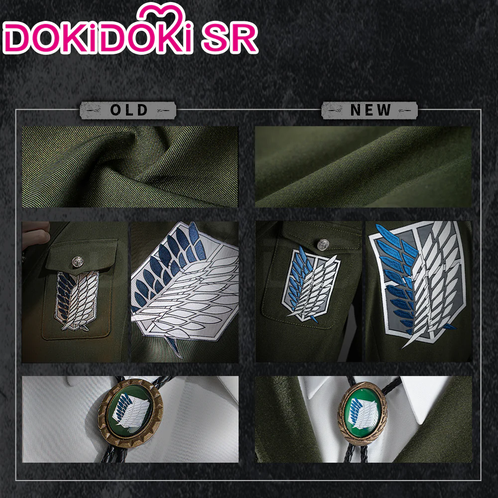 DokiDoki-SR Anime Cosplay Dark Green Coat Costume - Image 6