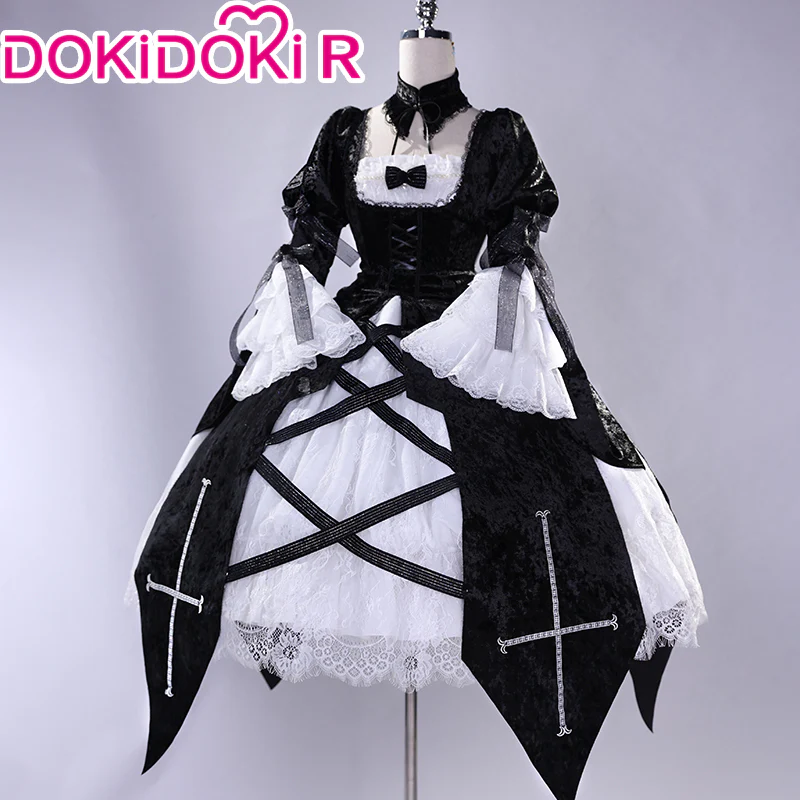DokiDoki-R Anime Rozen Maiden Cosplay Suigintou Mercury-vapor Lamp Costume Lolita - Image 5