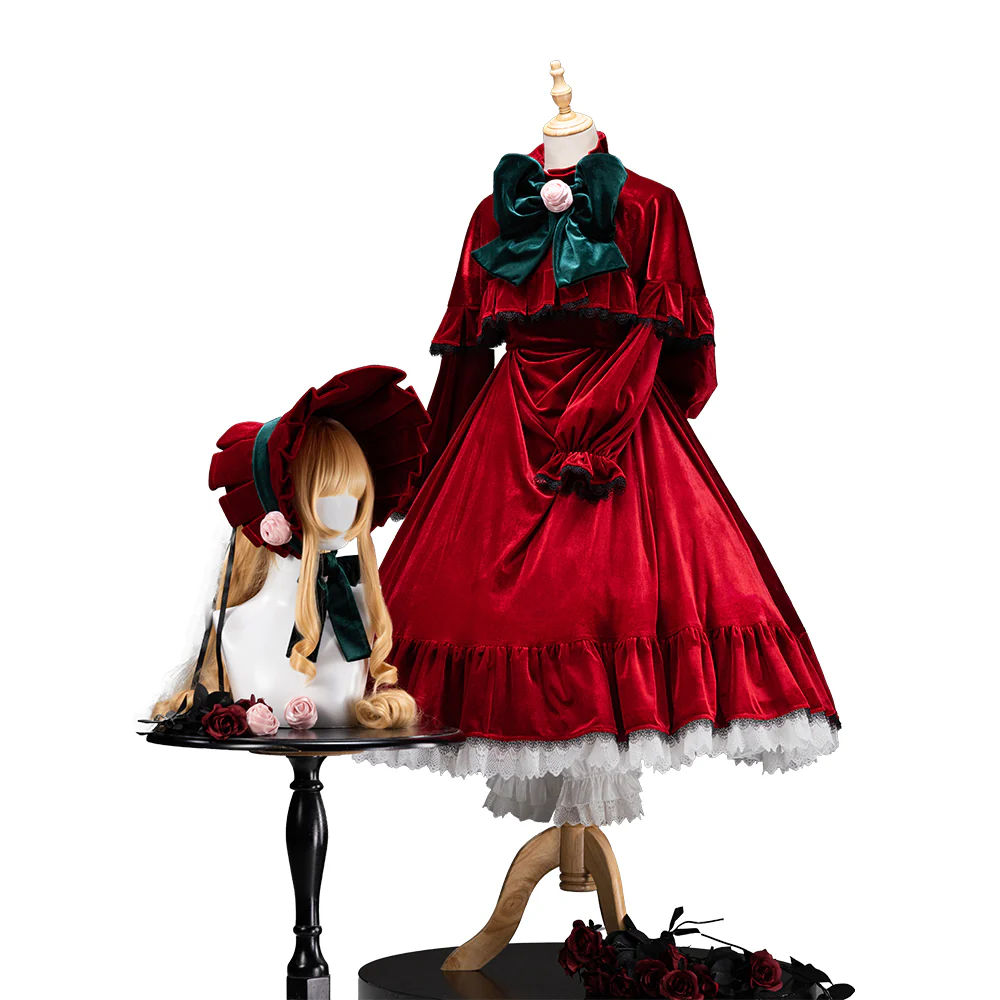 DokiDoki-SR Anime Rozen Maiden Cosplay Shin Ku Costume Shinku Cosplay Lolita  Reiner Rubin - Image 6