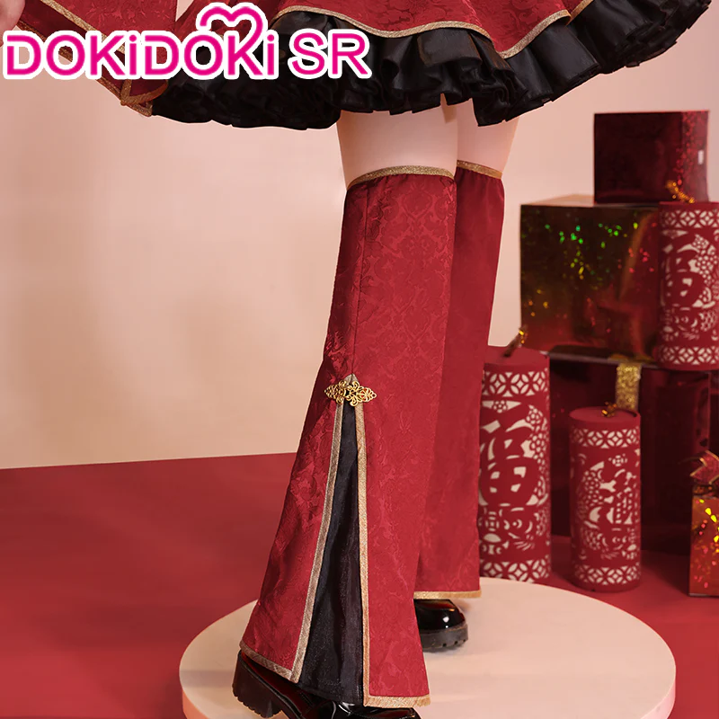 【Last Batch】DokiDoki-SR Anime Shugo Chara Cosplay Hinamori Amu Costume Chinese Style Dress - Image 4