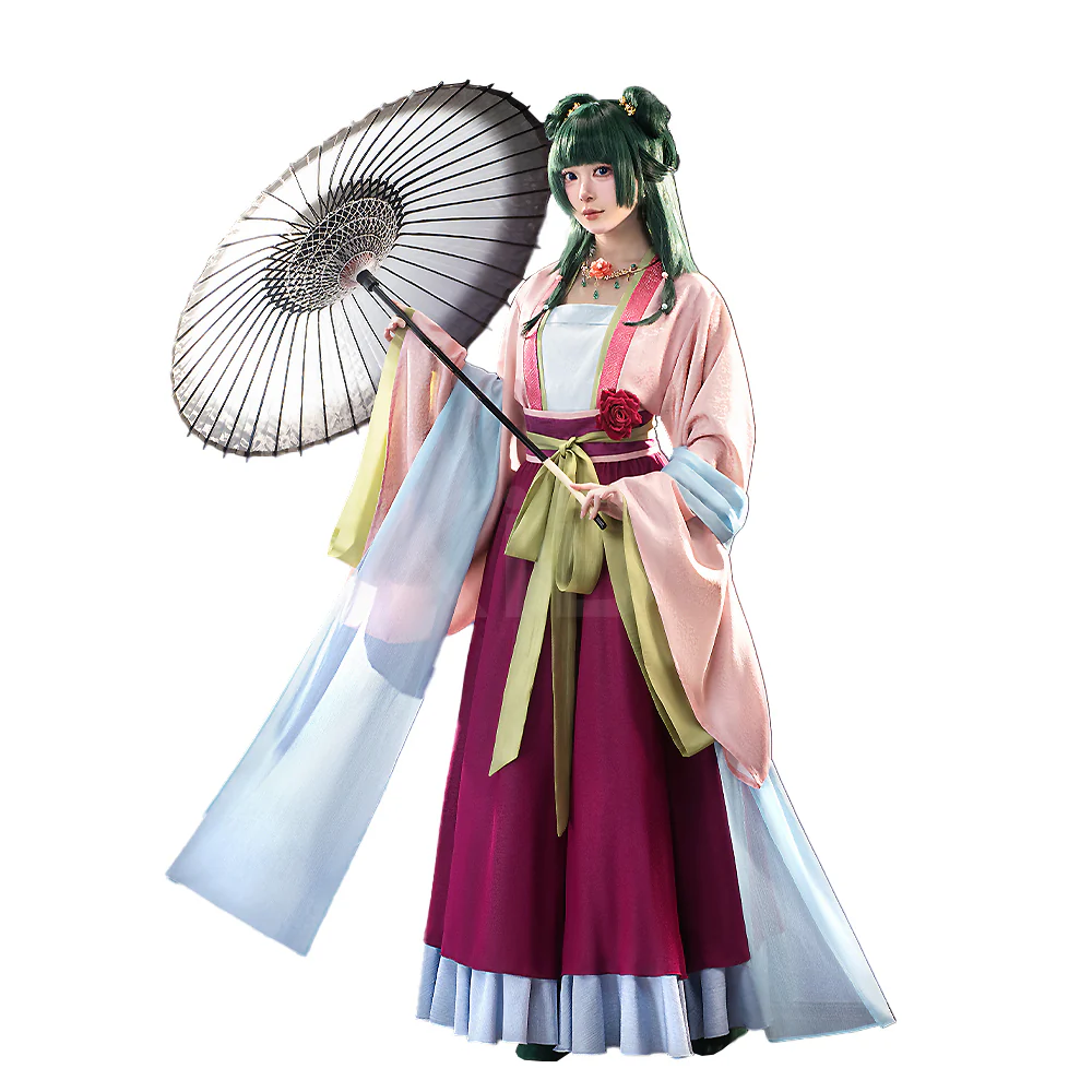 【2.0 Ver】【Partial Ready For Ship】【Size XS-4XL】DokiDoki-SR Anime The Apothecary Diaries Cosplay Maomao Costume Mao Mao The Garden Party - Image 6