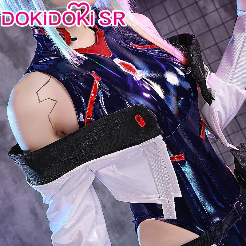 【Ready For Ship】【Size S-2XL】DokiDoki-SR Game Anime Cosplay Costume Racing Suit - Image 3