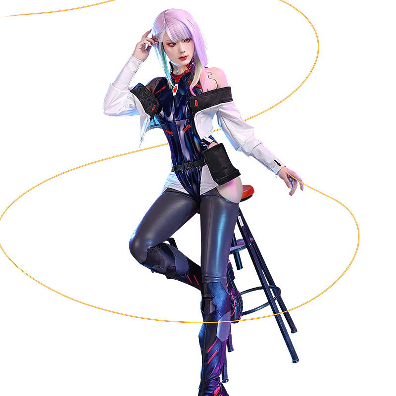 【Ready For Ship】【Size S-2XL】DokiDoki-SR Game Anime Cosplay Costume Racing Suit - Image 6