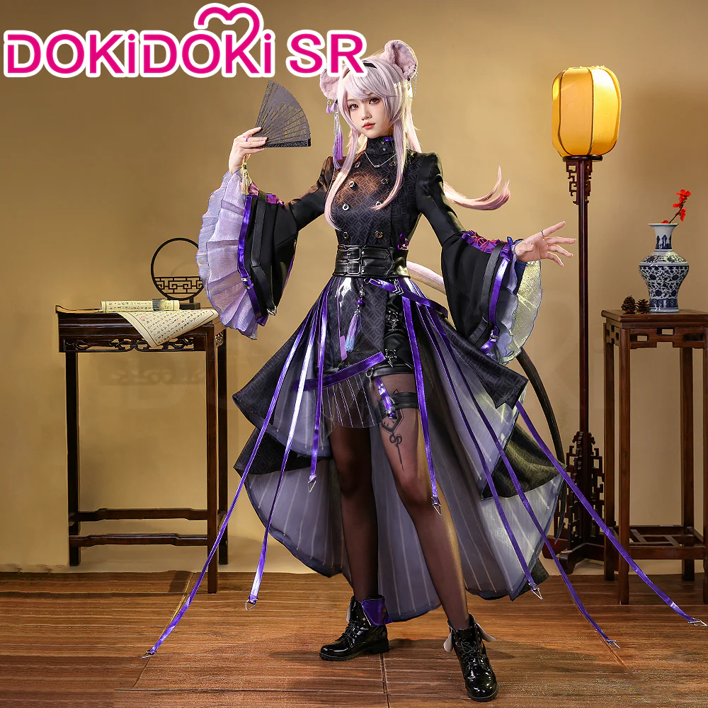 DokiDoki-SR Game Arknights Copslay Lin Costume Lin Yuxia Lin Yu Xia