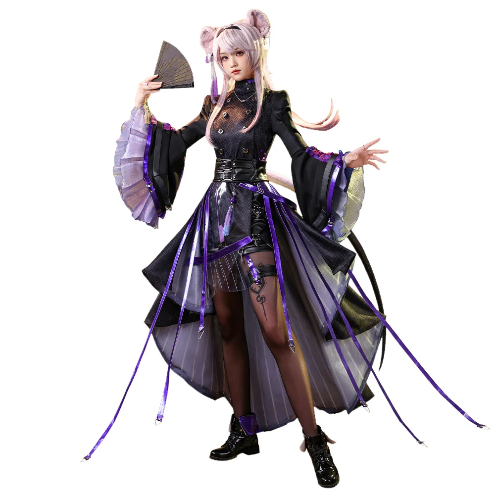 DokiDoki-SR Game Arknights Copslay Lin Costume Lin Yuxia Lin Yu Xia - Image 5
