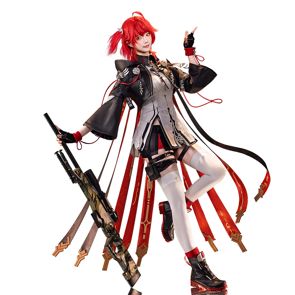 DokiDoki-SR Game Arknights Cosplay Exusiai the New Covenant Costume - Image 6