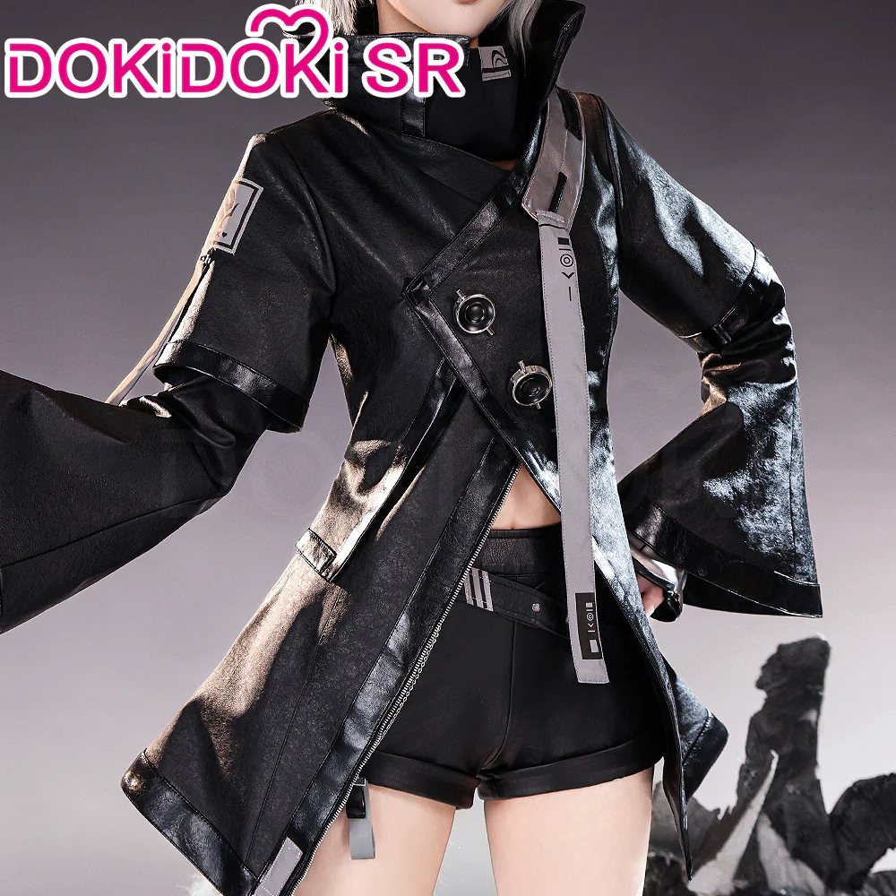 DokiDoki-SR Game Arknights Lapland Cosplay Costume Black - Image 4