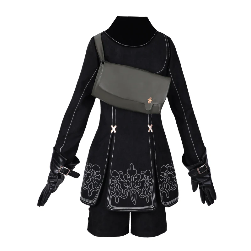 【Ready For Ship】DokiDoki-SR Game Cosplay Cotsume Black Coat - Image 8