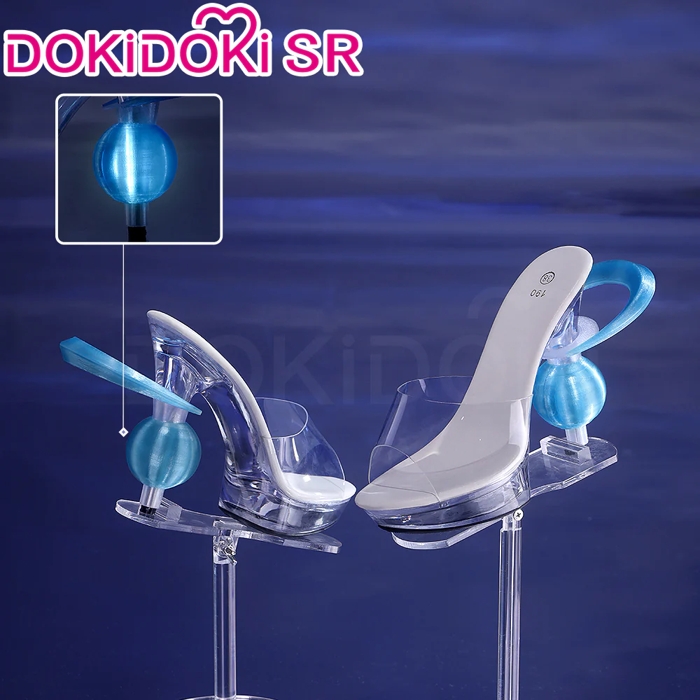 DokiDoki-SR Game Genshin Impact Cosplay Columbina Shoes Moon Maiden Song of the Welkin Moon Nod Krai - Image 2