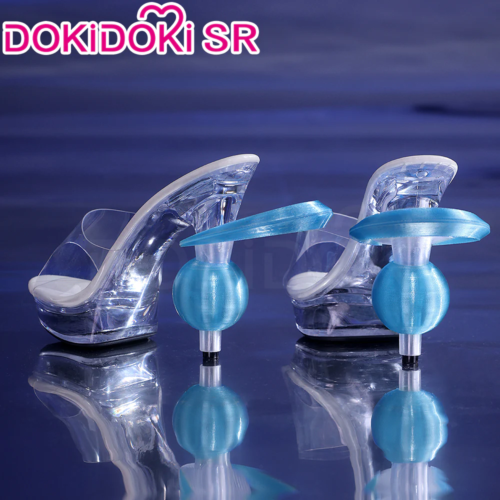 DokiDoki-SR Game Genshin Impact Cosplay Columbina Shoes Moon Maiden Song of the Welkin Moon Nod Krai - Image 3