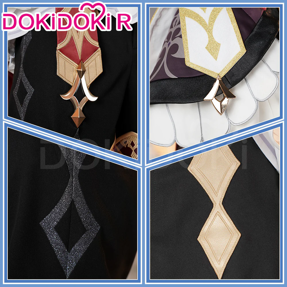 【In Stock】【Size S-2XL】DokiDoki-R Game Genshin Impact Cosplay Dahlia Costume Mondstadt - Image 2