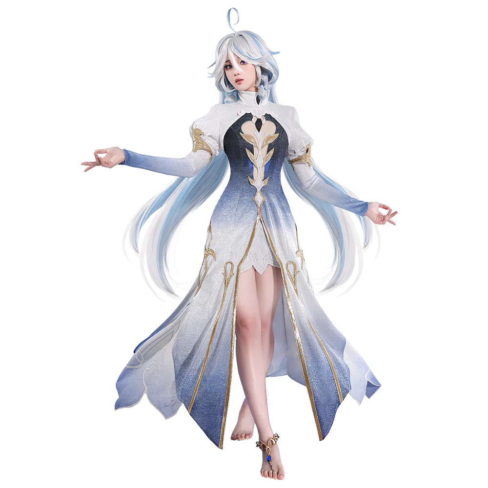 【Ready For Ship】【Last Batch】DokiDoki-SR Game Genshin Impact Cosplay Focalors Hydro Archon Costume Fontaine Furina God of Justice - Image 6