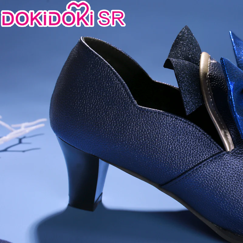 【 Ready For Ship】DokiDoki-SR Game Genshin Impact Cosplay Focalors Shoes Furina Fontaine - Image 5